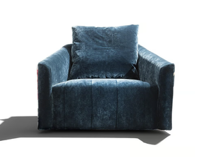 BELLA DONNA - Swivel fabric armchair _ ERBA ITALIA